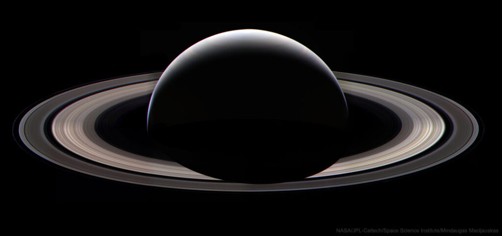APOD: 2026 June 1 – Saturn at Night See Explanation. Clicking on the picture will download
the highest resolution version available.