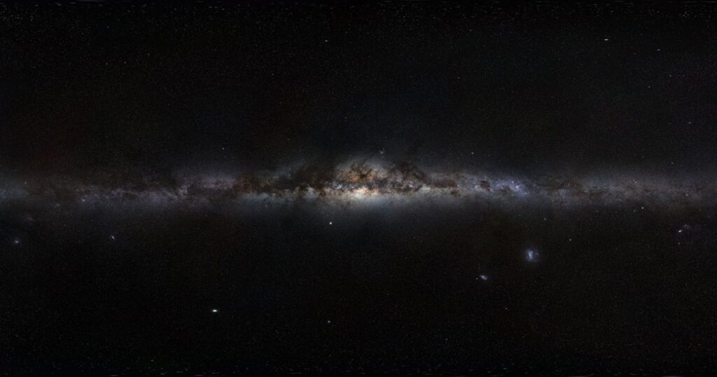 Giant supercluster discovered hiding behind the Milky Way | Giant supercluster discovered hiding behind the Milky Way