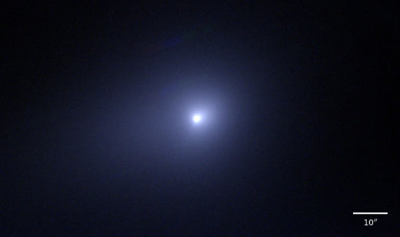 Astronomers Scan Interstellar Object 3I/ATLAS for Alien Radio Signals This image from the Subaru Telescope shows the interstellar comet 3I/ATLAS. Image credit: NAOJ.