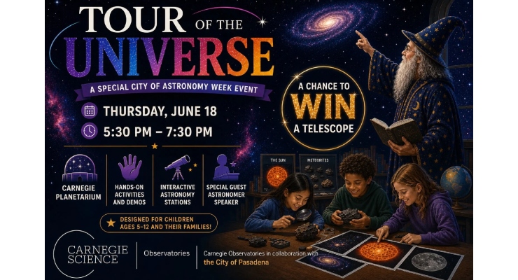 Thursday Tour of the Universe – Pasadena Weekendr Thursday Tour of the Universe – Pasadena Weekendr