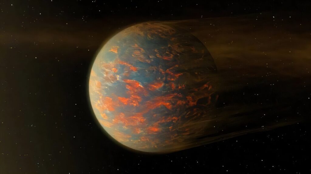 Planet's atmosphere turns out to be unexpectedly rich in hydrogen