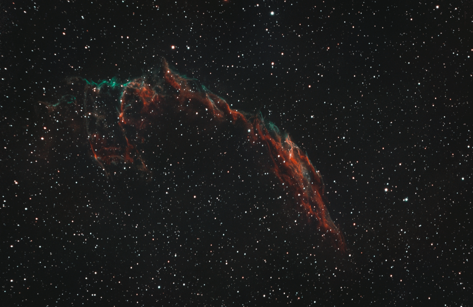 ๐ Eastern Veil Nebula ๐ Eastern Veil Nebula