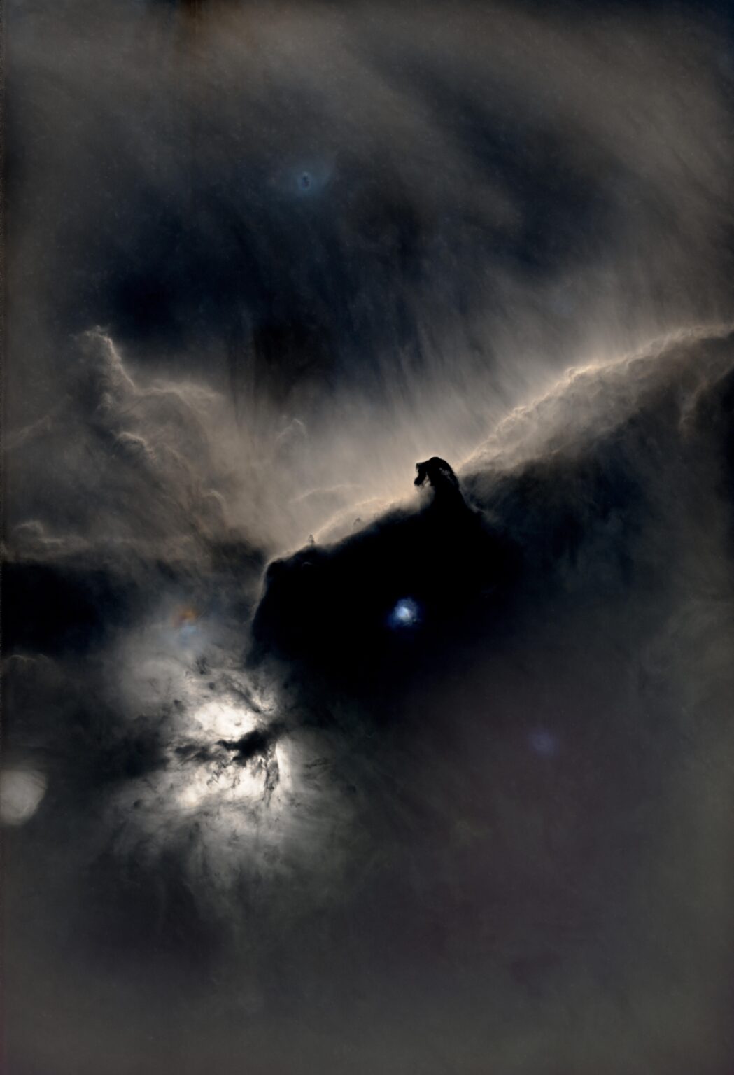 B33 – nebulosa testa di cavallo – in Orione B33 - nebulosa testa di cavallo - in Orione