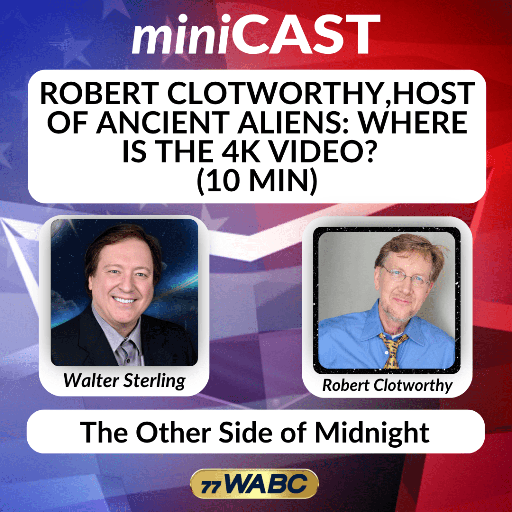 Robert Clotworthy, Host Of Ancient Aliens: Where is the 4K Video? (10 min) – 77 WABC Robert Clotworthy, Host Of Ancient Aliens: Where is the 4K Video? (10 min) – 77 WABC
