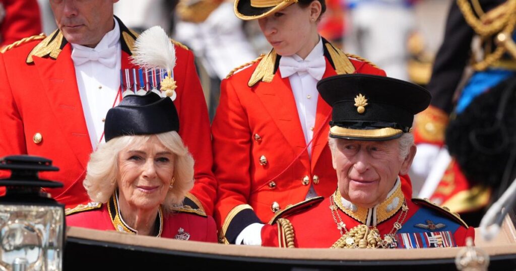 Royal family marks King’s official birthday with Trooping the Colour Royal family marks King’s official birthday with Trooping the Colour