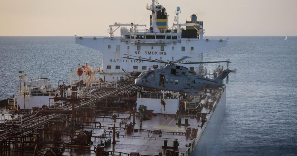 British forces intercept Russian shadow fleet vessel in Channel British forces intercept Russian shadow fleet vessel in Channel