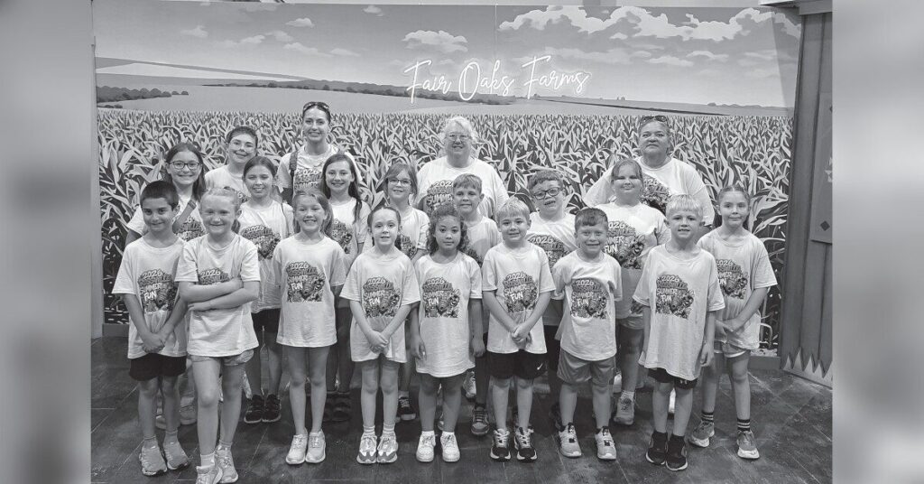 Rossville summer child care students visit Fair Oaks Farms Rossville summer child care students visit Fair Oaks Farms
