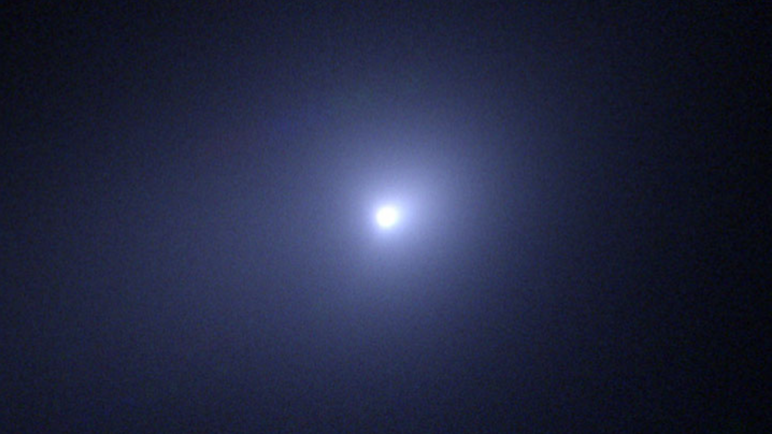 Interstellar comet 3I/ATLAS is not an alien spacecraft: SETI hunt for ‘technosignatures’ comes up empty telescope image of a comet in deep space, showing it as a fuzzy white ball surrounded by darkness
