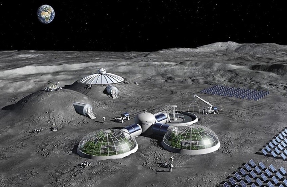 NASA plans to use drones and artificial intelligence to build a base on the moon NASA plans to use drones and artificial intelligence to build a base on the moon