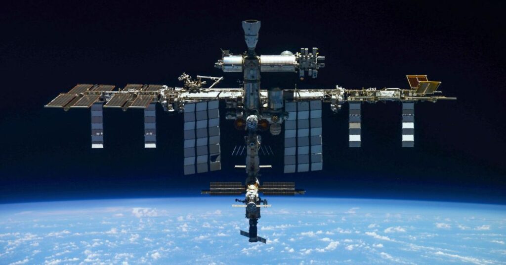 Astronauts briefly take shelter during repair to fix leak on International Space Station | Latest News Astronauts briefly take shelter during repair to fix leak on International Space Station