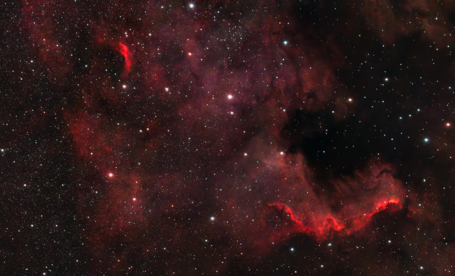 North American Nebula Reprocessed North American Nebula Reprocessed