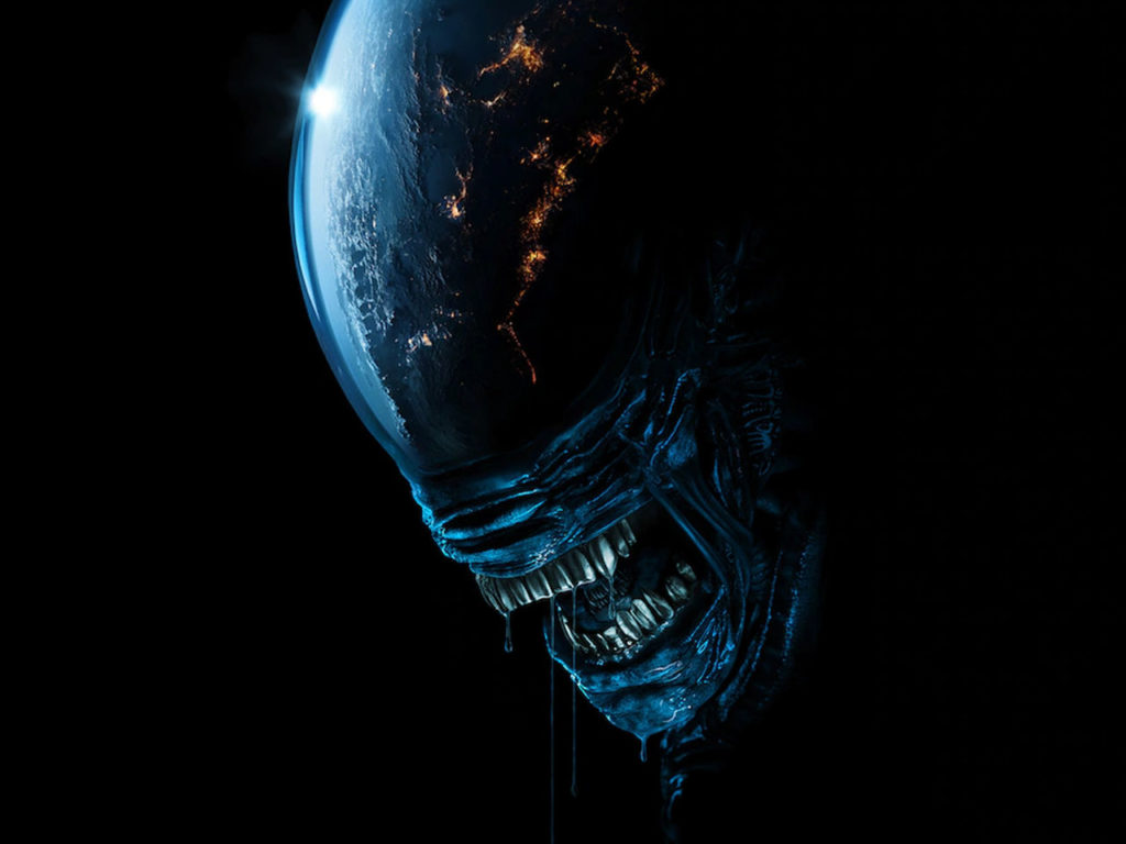Alien movies in order - Alien Earth promotional image for the FX television series set before the original Alien movie