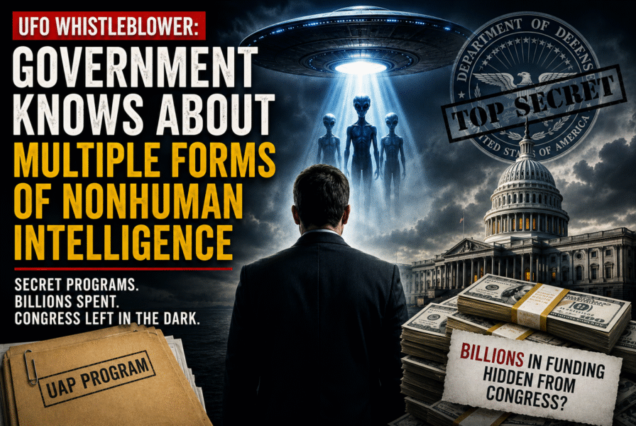 Billions, Secrecy and Nonhuman Intelligence: Inside the Latest UFO Whistleblower Allegations Billions, Secrecy and Nonhuman Intelligence: Inside the Latest UFO Whistleblower Allegations