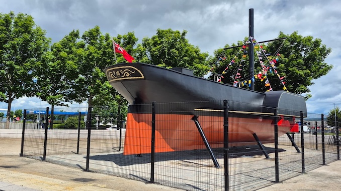 New replica of Henry Bell’s Comet unveiled New replica of Henry Bell’s Comet unveiled