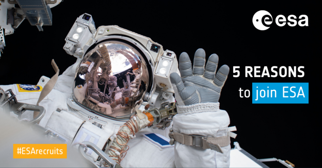 Five reasons to join the European Space Agency!