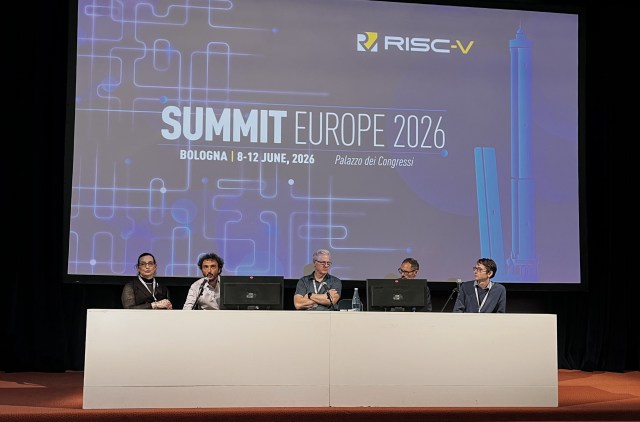 RISC-V in Space panel (Source: EE Times | Pablo Valerio)