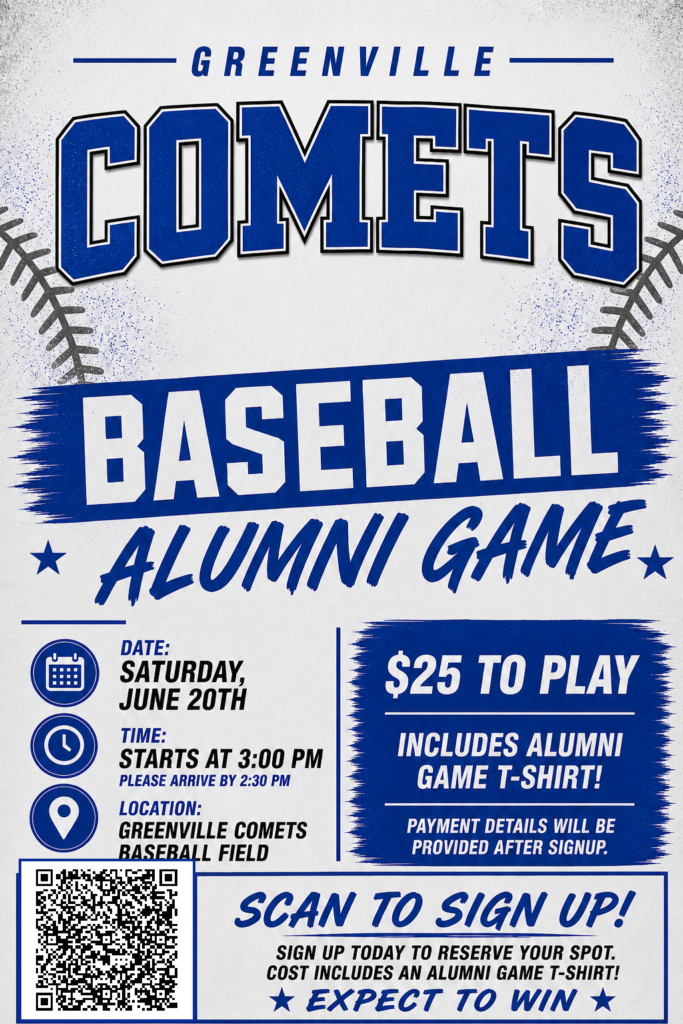 Comets Baseball Alumni Game Scheduled Comets Baseball Alumni Game Scheduled