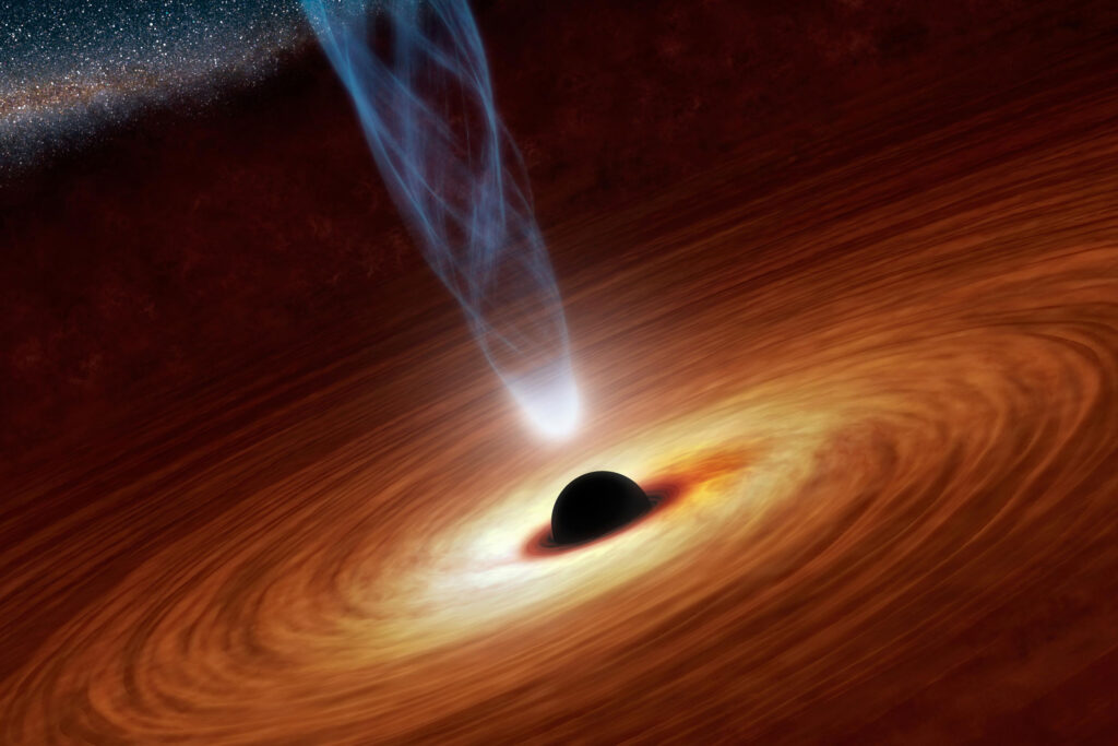 MIT Astronomers Find Oldest Flickering Quasar MIT Astronomers Find Oldest Flickering Quasar