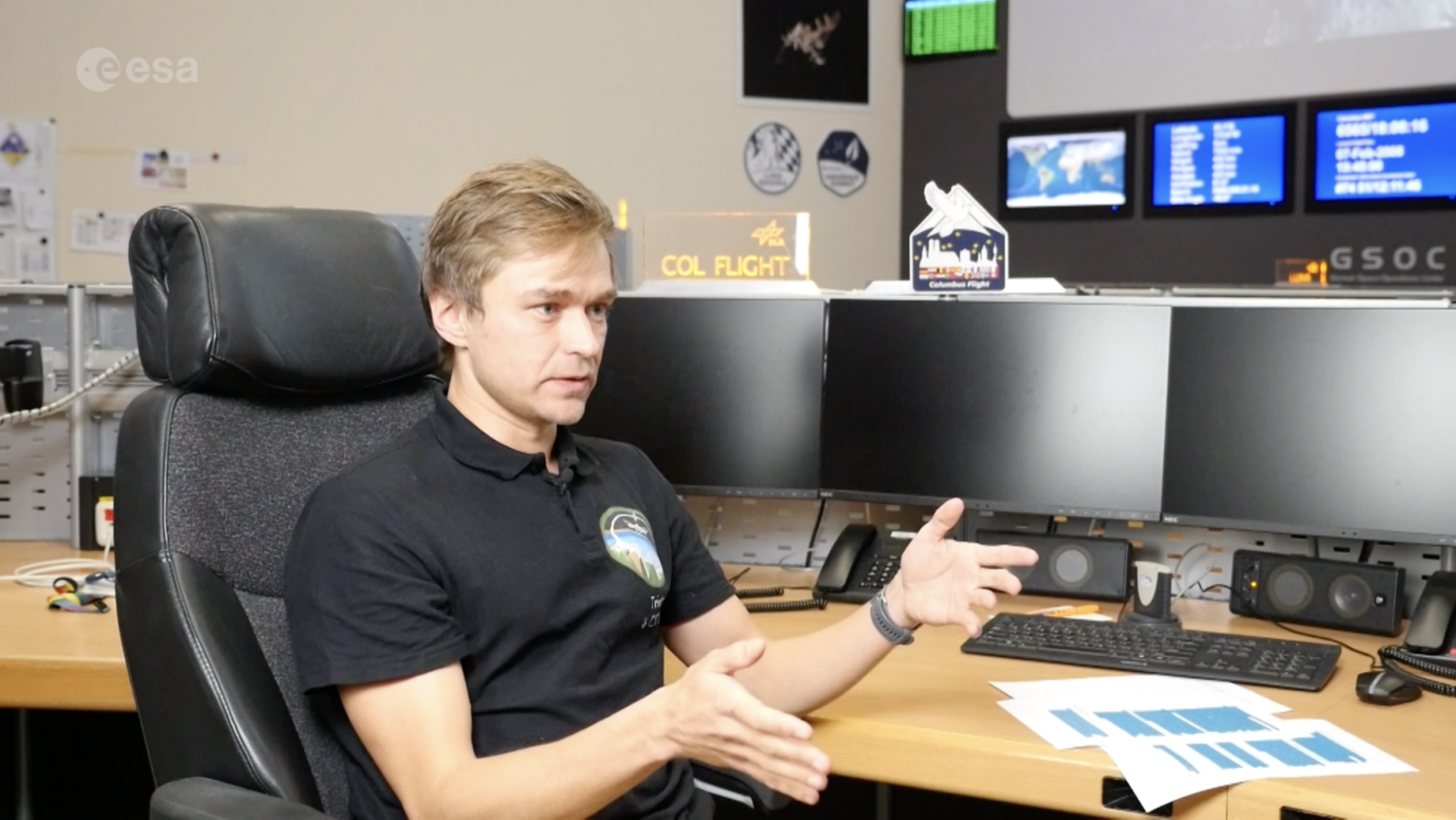 ESA – Mission Control | Keeping Columbus Running 24/7 ESA - Mission Control | Keeping Columbus Running 24/7