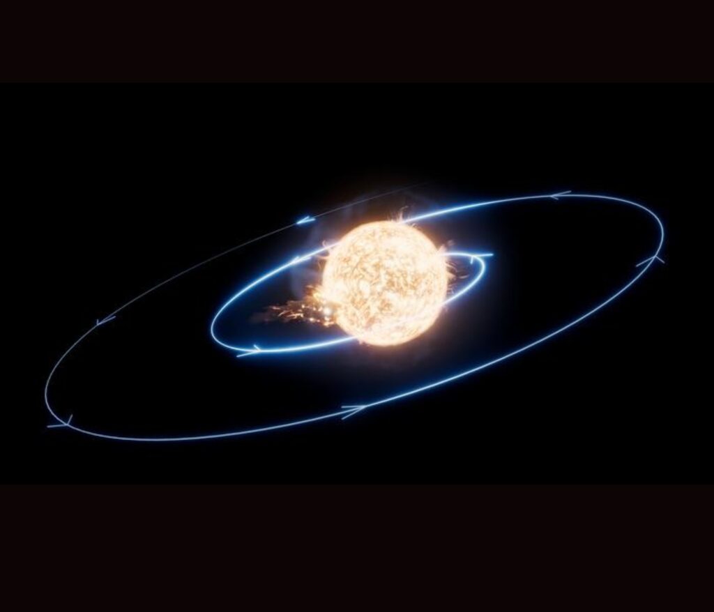 Star caught eating a planet 1,300 light-years from Earth Star caught eating a planet 1,300 light-years from Earth