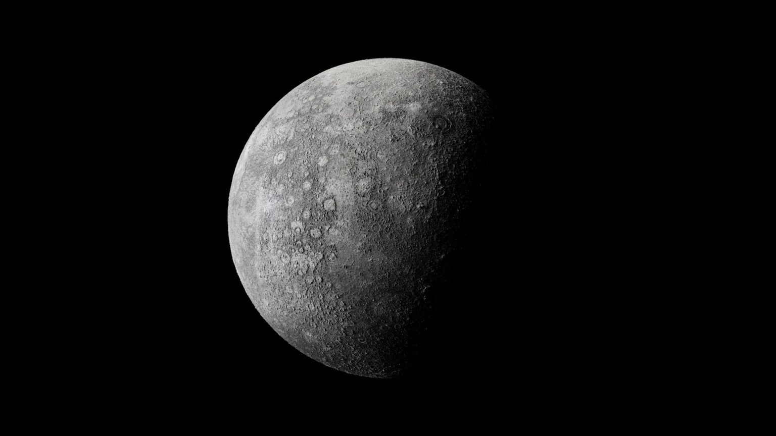 Mercury stole water from an asteroid