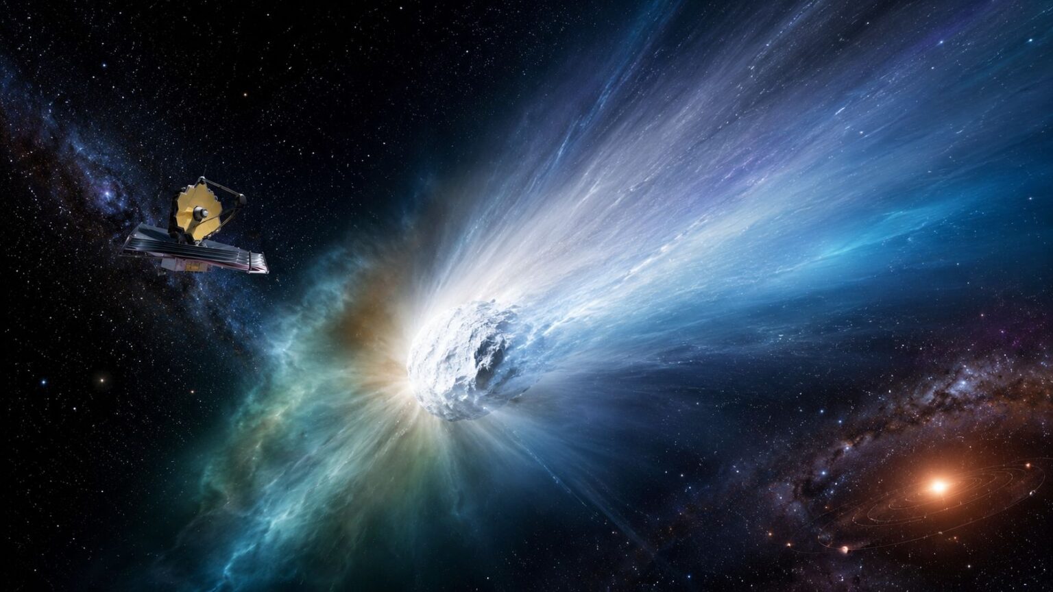 Comet coming from outside the solar system intrigues scientists after James Webb detects methane for the first time and reveals that 3I/ATLAS may have originated in another planetary system.