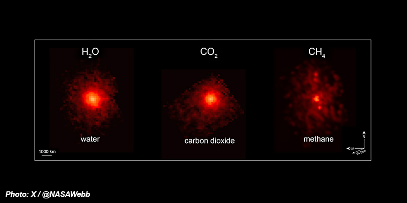 James Webb Space Telescope detects methane on interstellar comet 3I/ATLAS James Webb Space Telescope detects methane on interstellar comet 3I/ATLAS