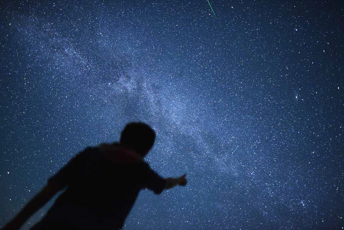 Easy naked eye stargazing this week. Credit: Shimpei Yamashita / Getty Images
