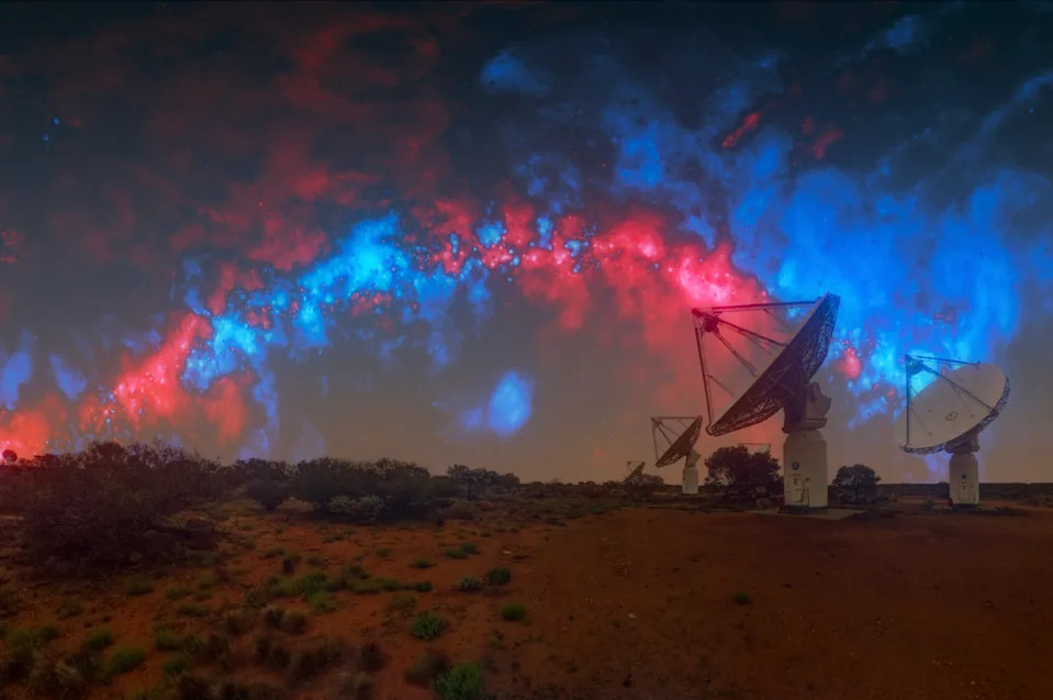The CSIRO ASKAP radio telescope has built the largest mag of the universe's magnetic fields yet