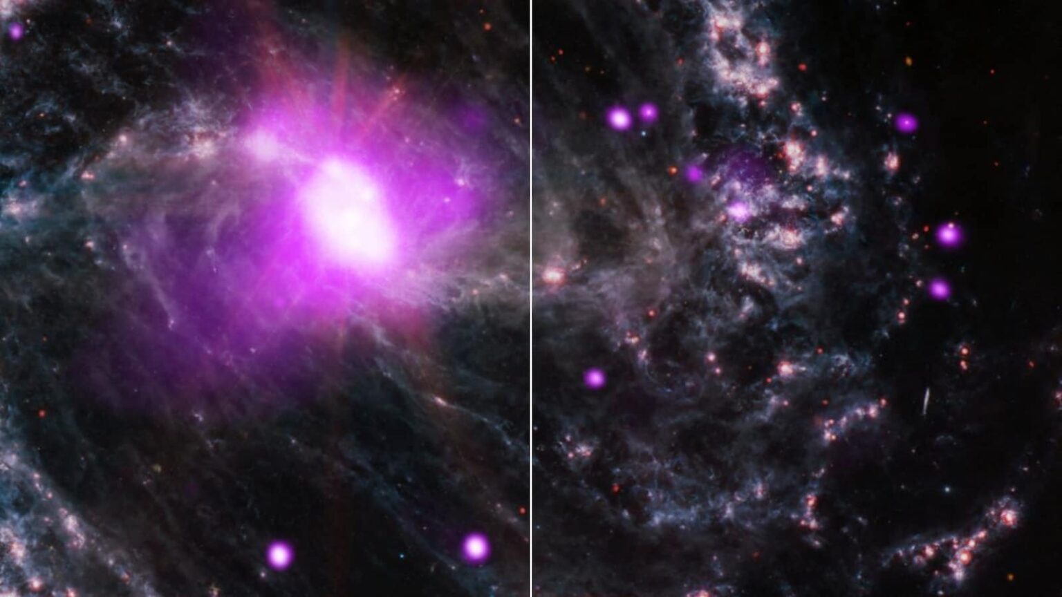 NASA Captures Supermassive Black Hole “Feasting” On Its Surroundings 60 Million Light-Years Away NASA Captures Supermassive Black Hole "Feasting" On Its Surroundings 60 Million Light-Years Away