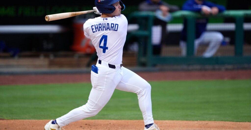 Dodgers minors: Zach Ehrhard is on an absolute roll Dodgers minors: Zach Ehrhard is on an absolute roll