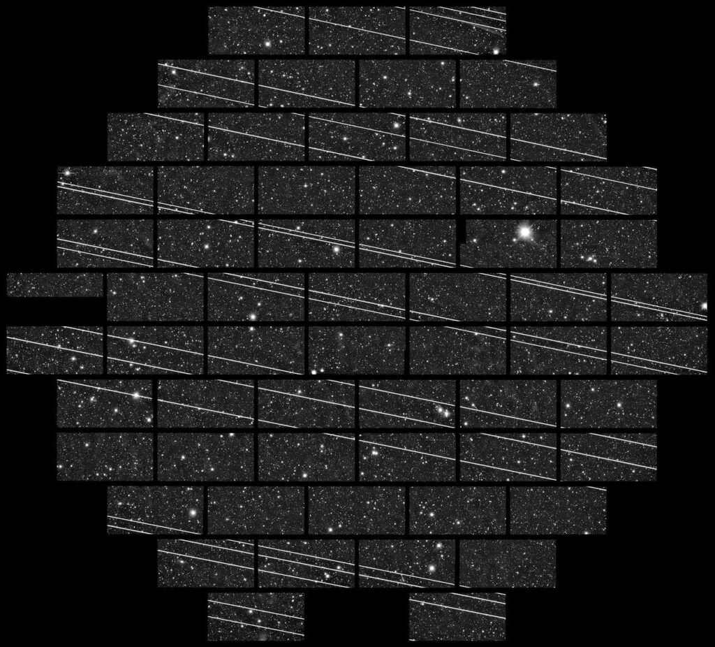 Space Telescopes Are Now Overwhelmed by Satellite Trails Space Telescopes Are Now Overwhelmed by Satellite Trails
