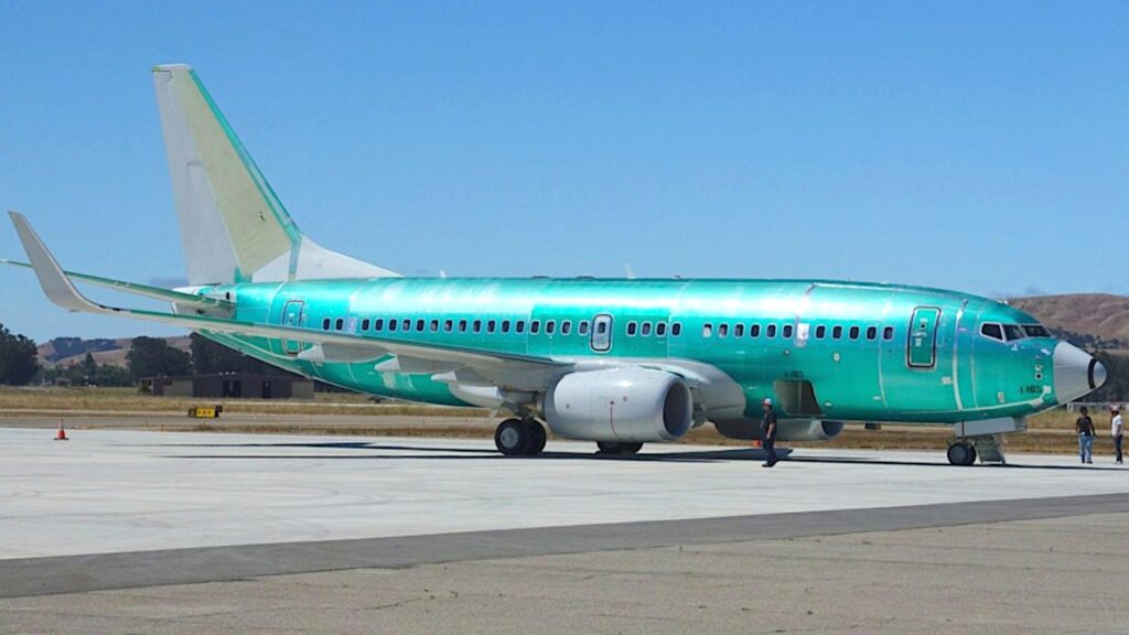 Is This Secretive Air Force 737 About To Become NASA's Next 'Vomit Comet'?