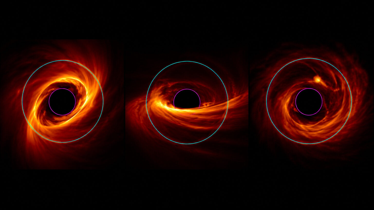NASA takes another look at the M87* black hole and finds details in the cosmic jet in X-rays that seem to reveal a much more unsettling universe than previously imagined. NASA takes another look at the M87* black hole and finds details in the cosmic jet in X-rays that seem to reveal a much more unsettling universe than previously imagined.