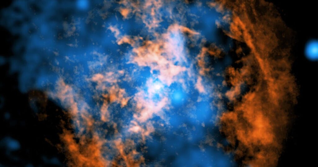Northwestern scientists find long-elusive wind emitting from Milky Way galaxy's central black hole