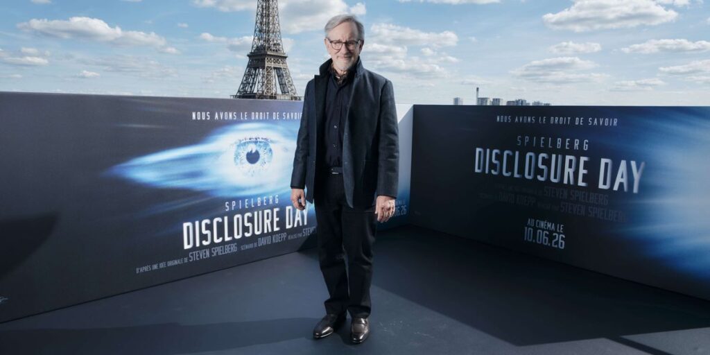 Steven Spielberg's Disclosure Day Predicts Alien Life