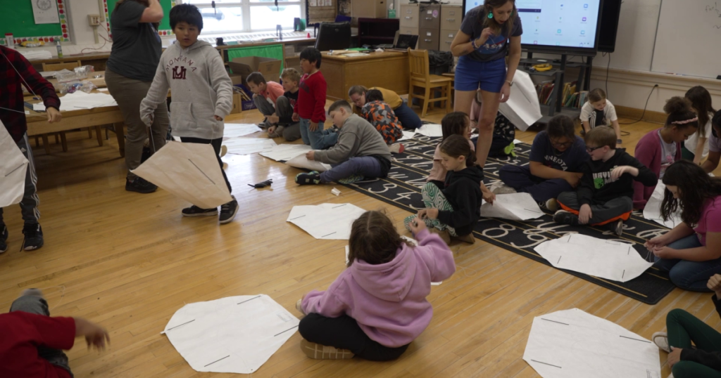 Great Falls students create NASA-inspired kites Great Falls students create NASA-inspired kites
