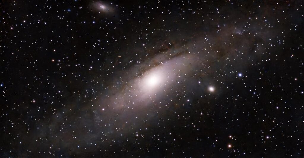 M31 with dwarf mini